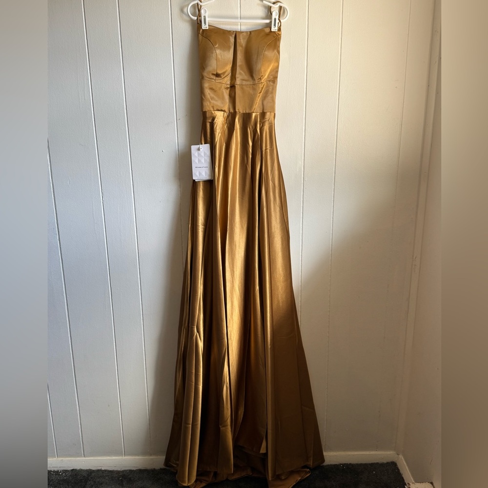 Witness of Love Cris Cross Backless Dress Sz 4